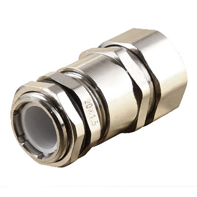 IP67 黃銅色不銹鋼金屬軟管接頭